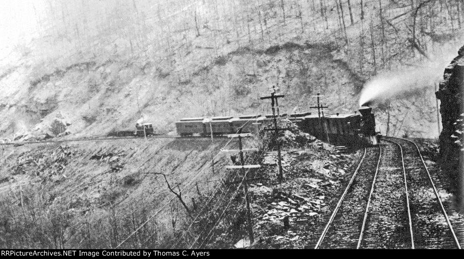 PRR Passenger Train, c. 1854